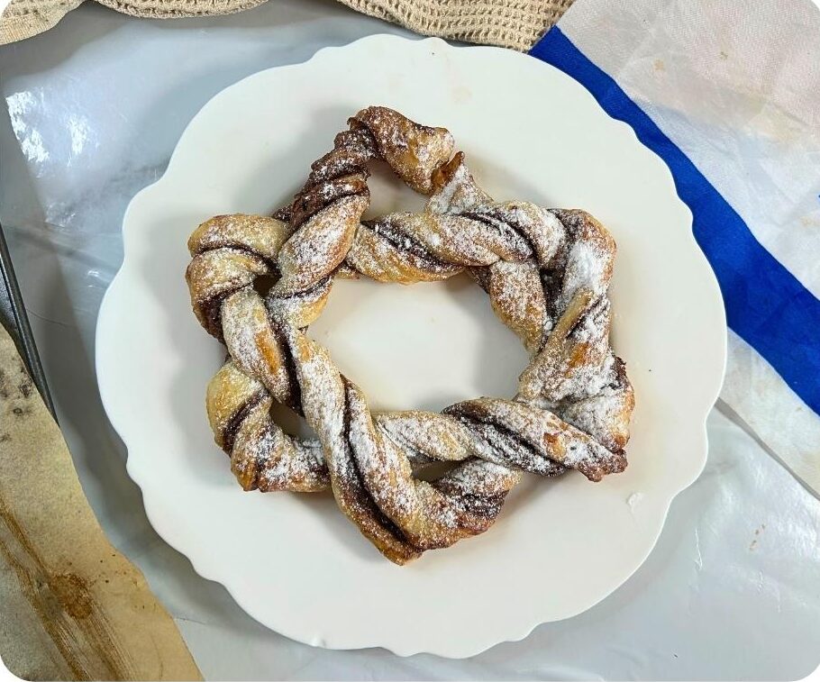 מאפה בוקר מגן דוד מ2 מרכיבים