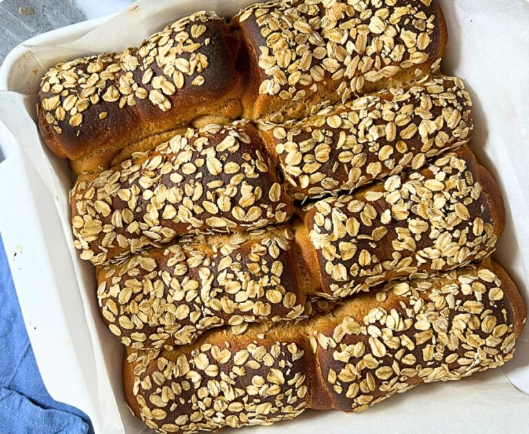 לחמניות עננים מקמח מלא