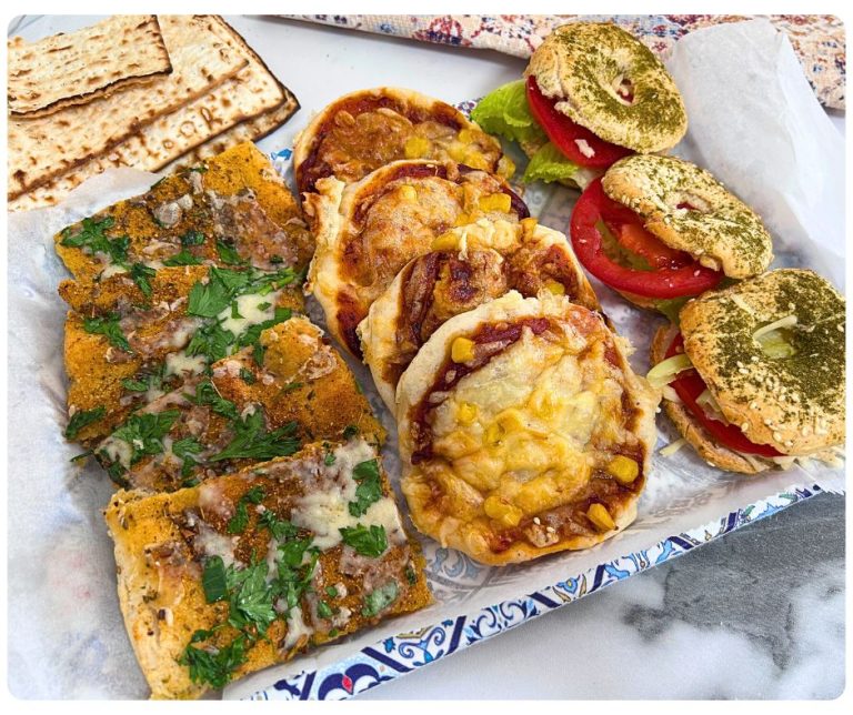 בצק יוגורט אחד ושלושה מאפים כשר לפסח ללא קטניות