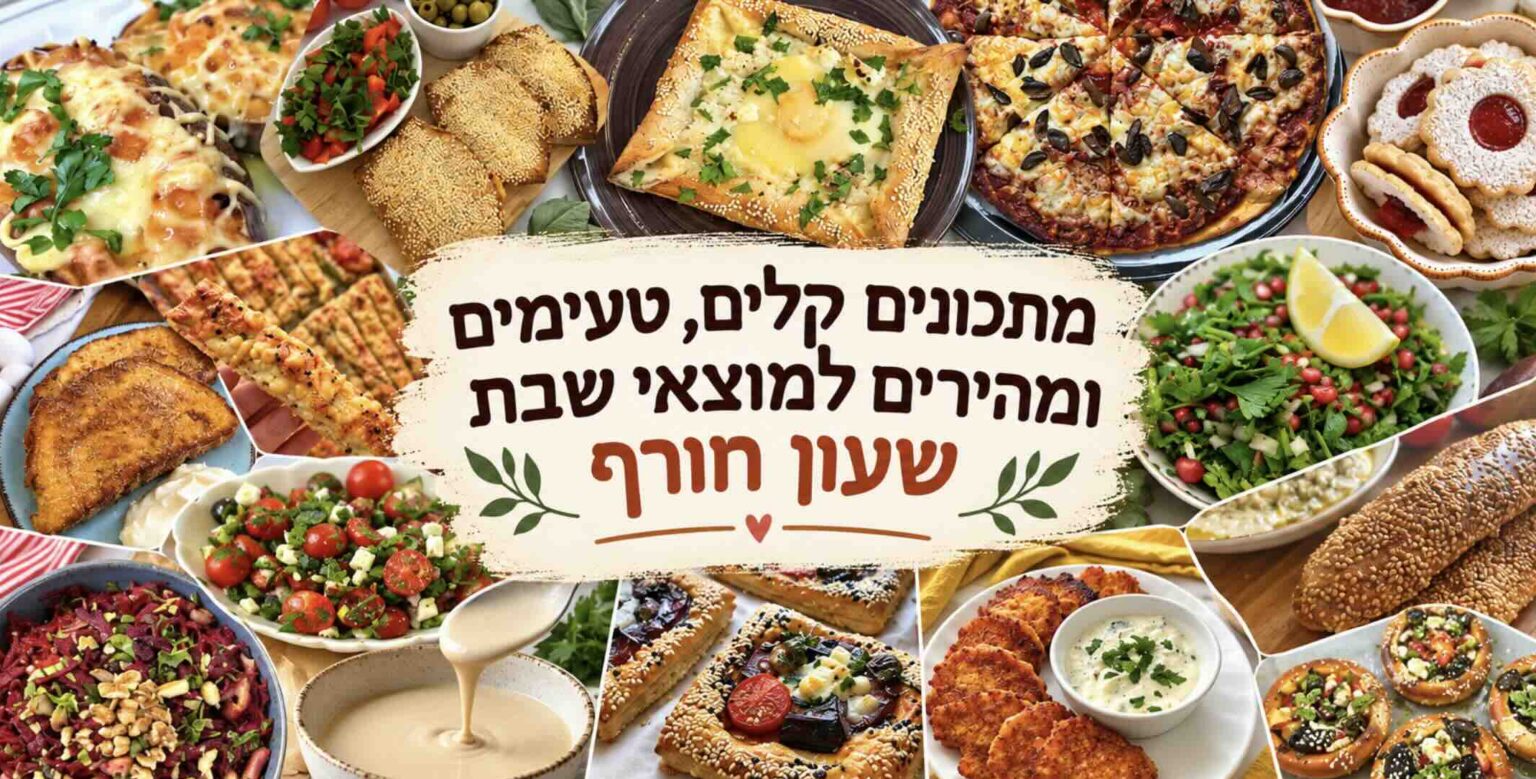 מתכונים למוצאי שבת בחורף